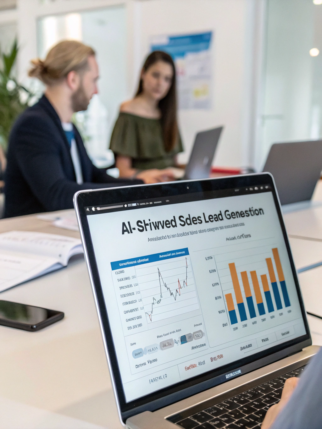 sales lead generation using AI