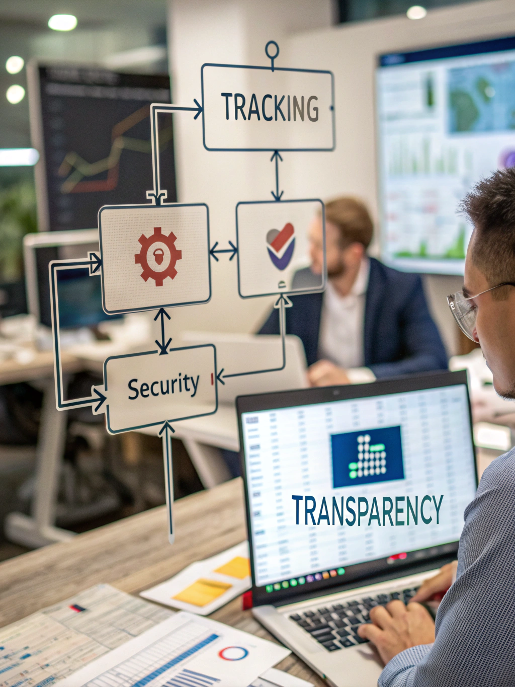 blockchain disruption supply chain management