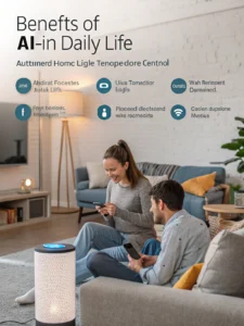 Benefits of AI in daily life examples