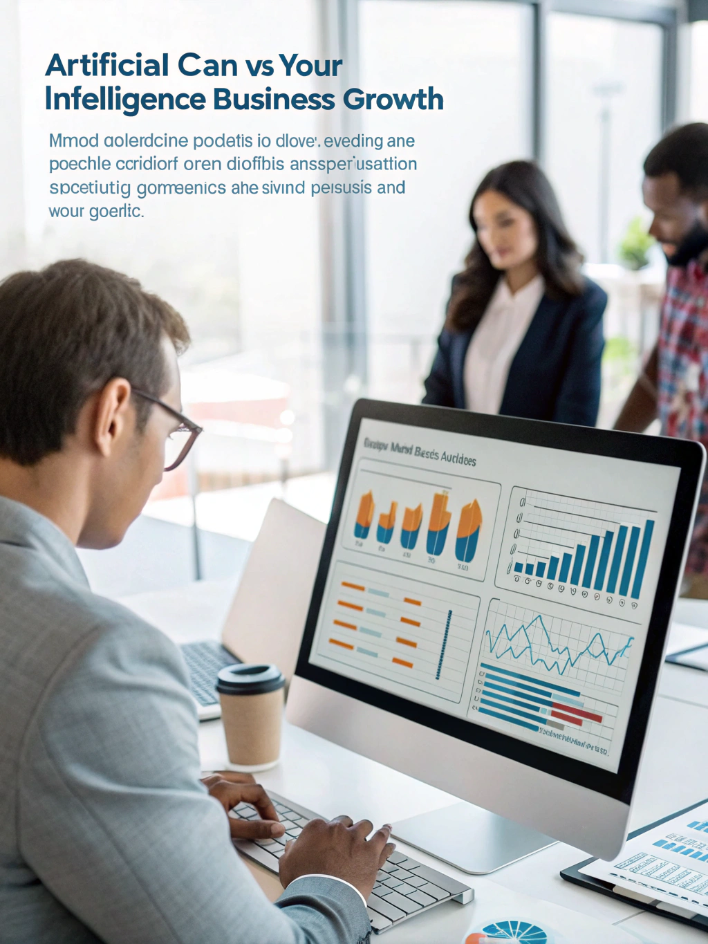 How to use AI for business growth examples