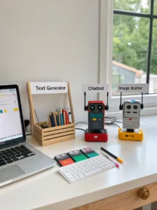 Simple AI tools for beginners examples