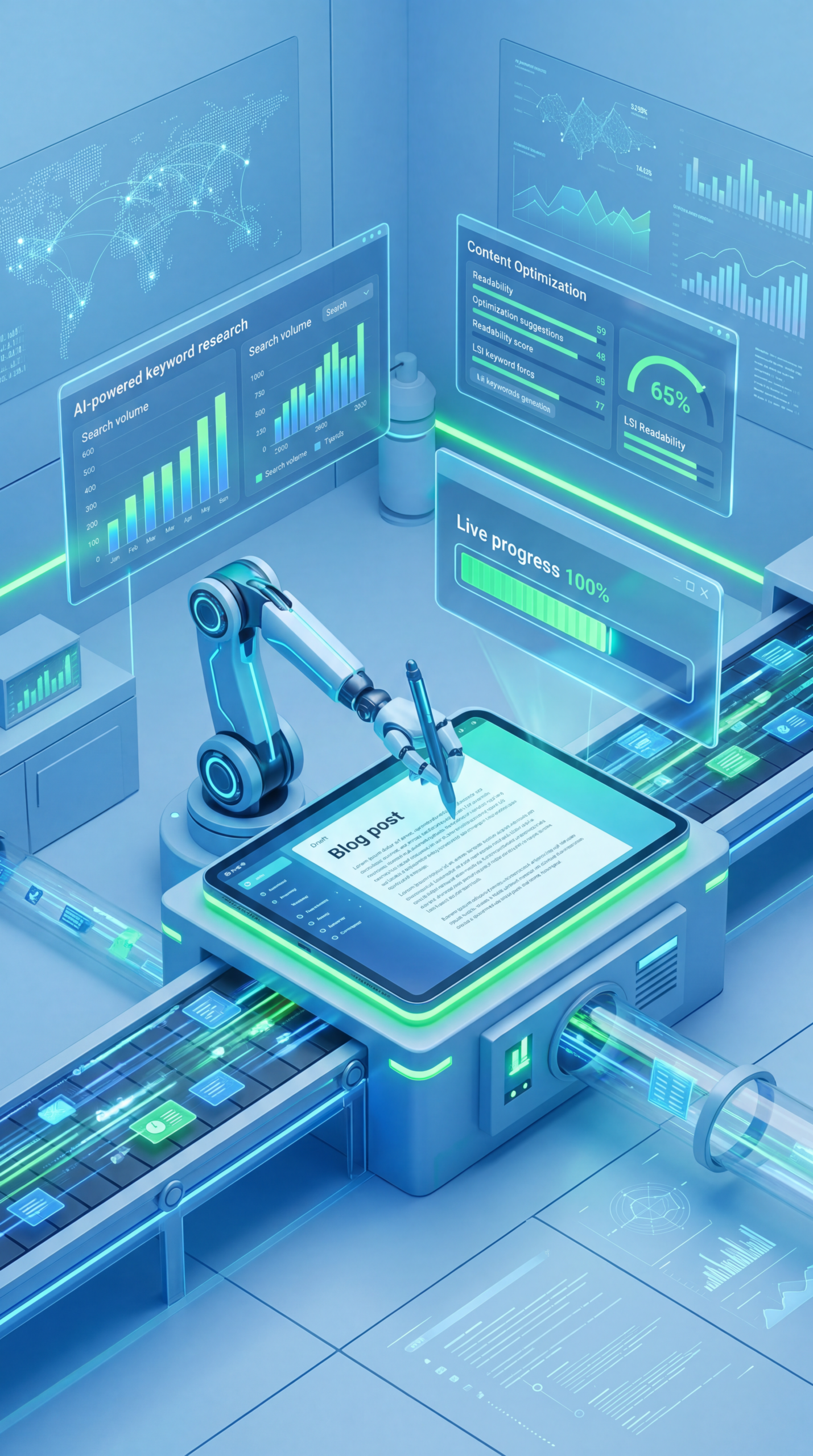 ai blog tutorial, publish content faster, ai seo content workflow