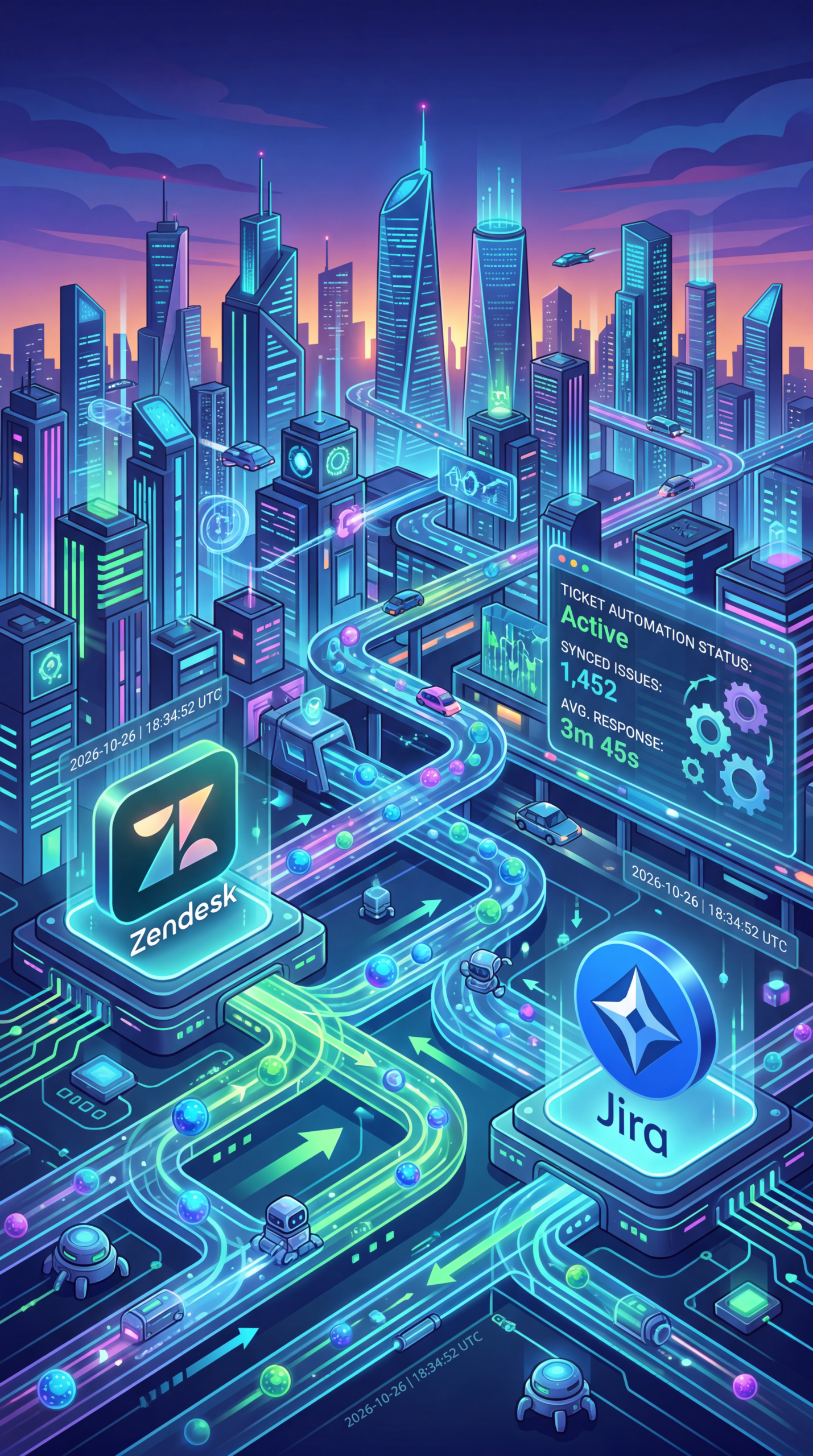 Zendesk Jira integration, n8n Zendesk automation, Jira ticket automation workflow 2026, customer support automation Jira, Zendesk webhook to Jira sync