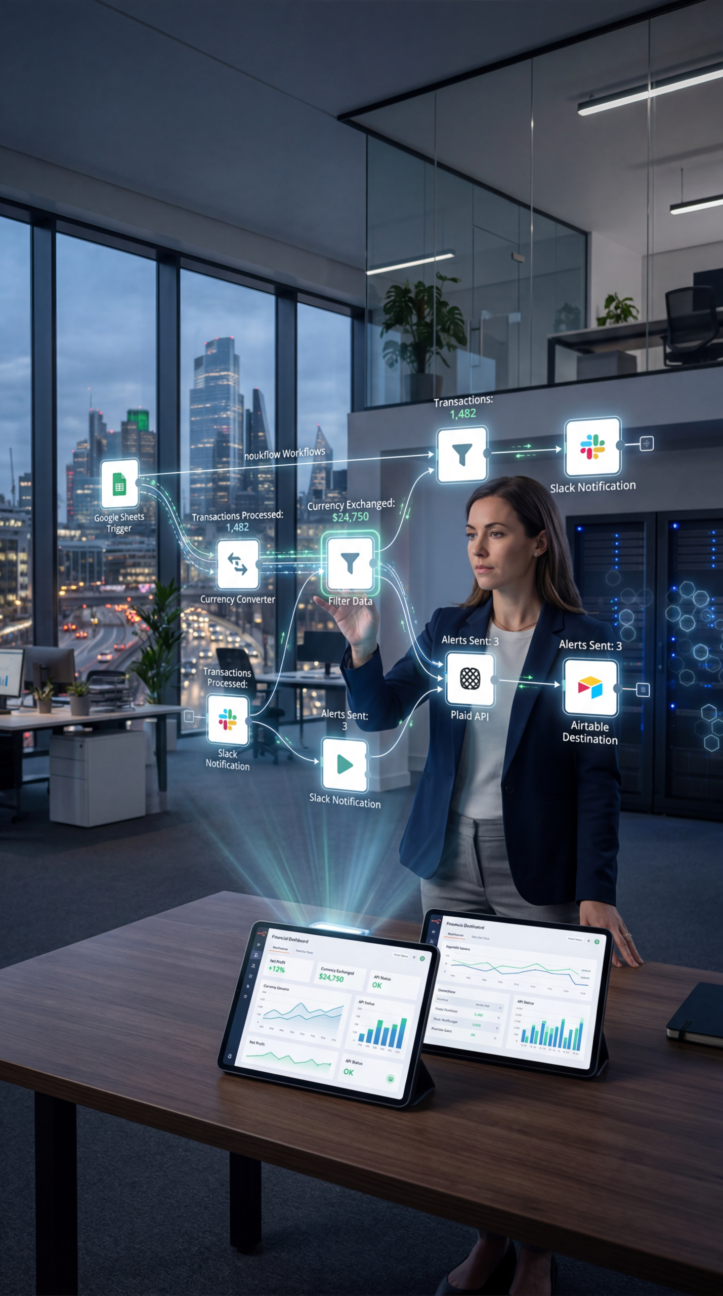 n8n ProfitWell integration, Mattermost automation alerts, SaaS metrics reporting workflow, automated revenue tracking 2026